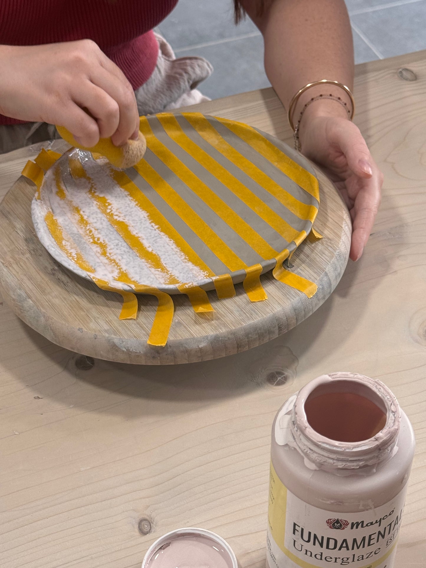 Peinture sur céramique